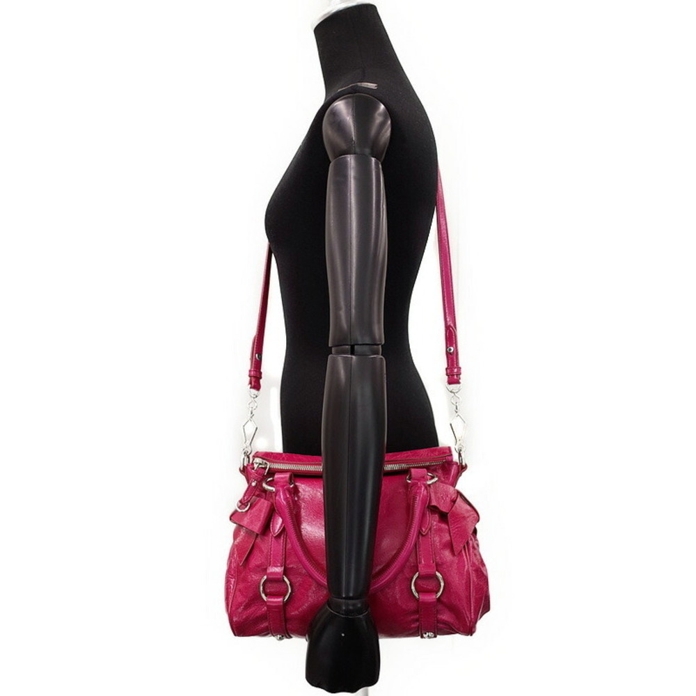 Miu Miu Side Rion Handbag - Picture 9 of 9